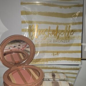 #0073 Belle Beauty by Kim Gravel Blushabelle Blusher Bronzer Island Glow Full Sz